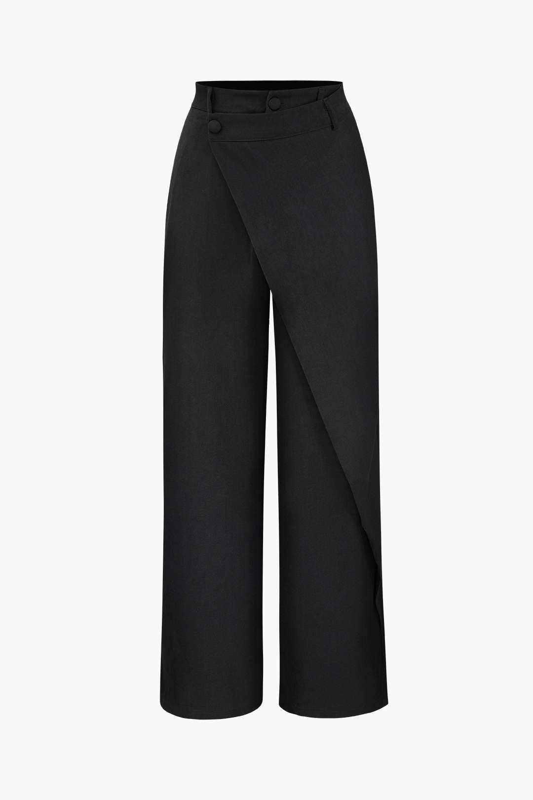 Drape Kruvaze Düz Paça Takım Pantolon - 2. görünüm
