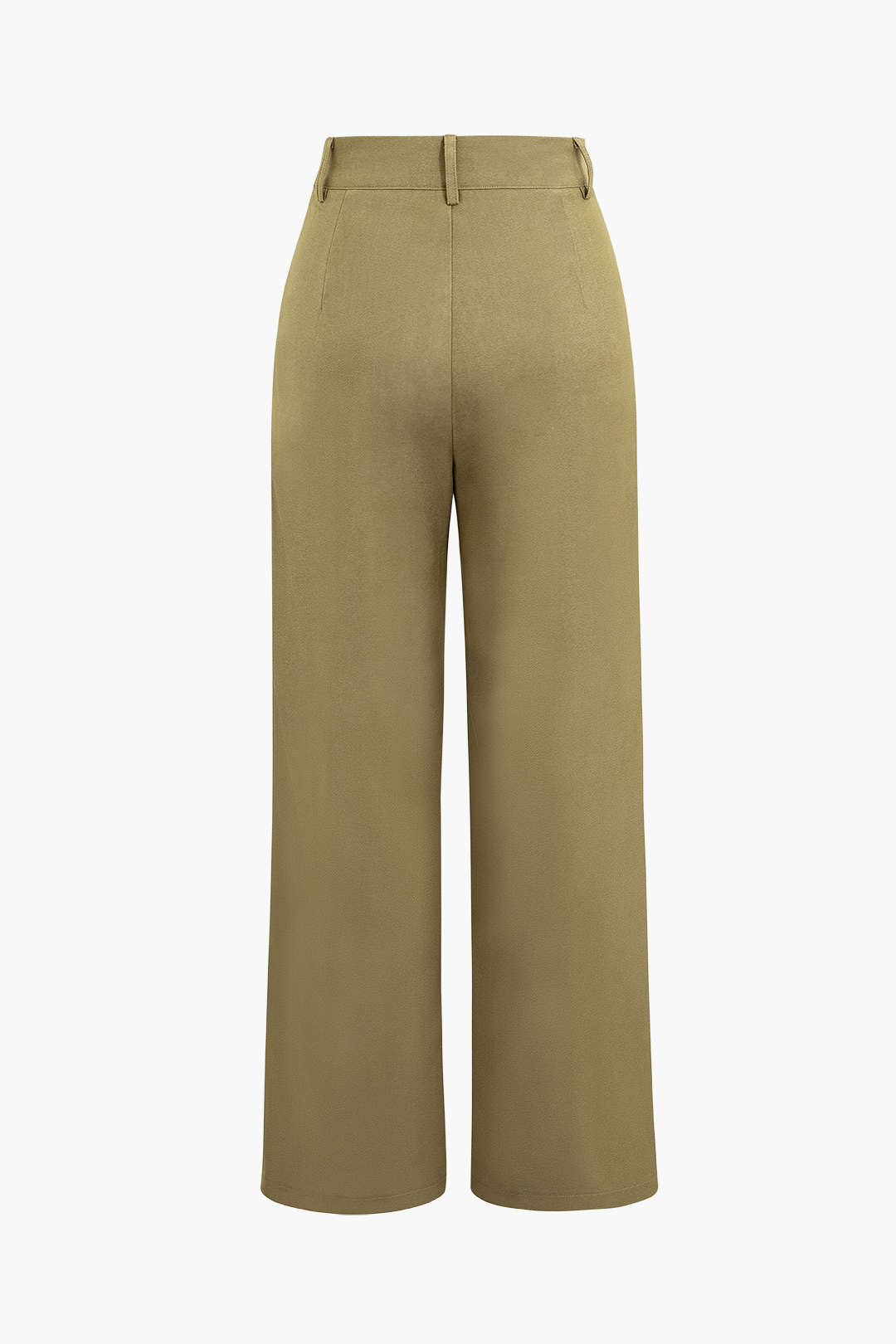 Drape Kruvaze Düz Paça Takım Pantolon - 8. görünüm