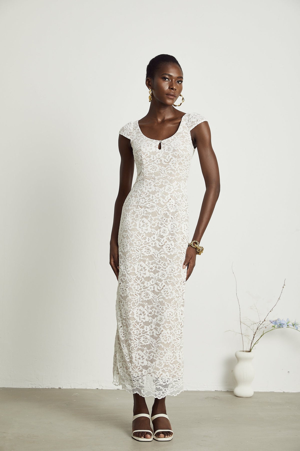 Ariane Midi Elbise