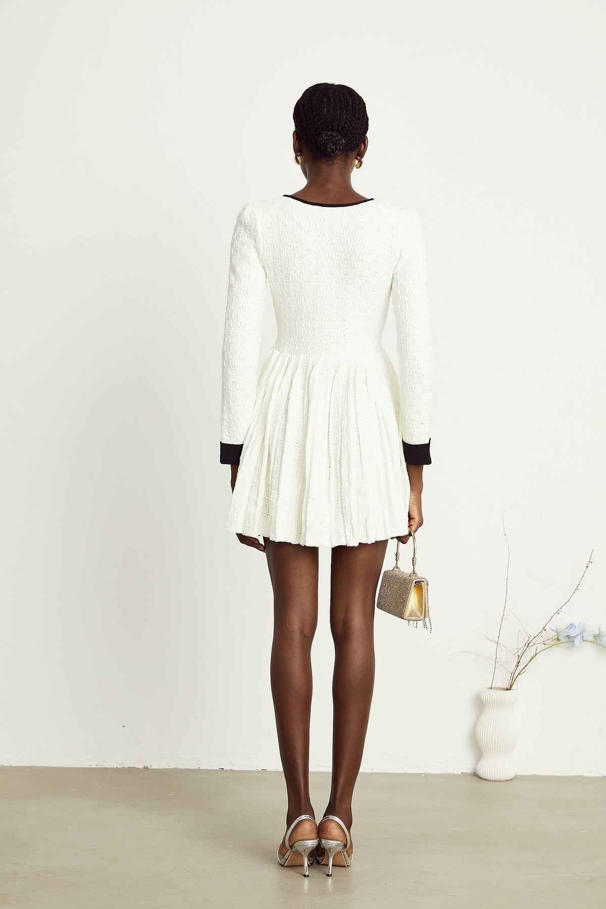 Solange Örgü Mini Elbise - 2. görünüm