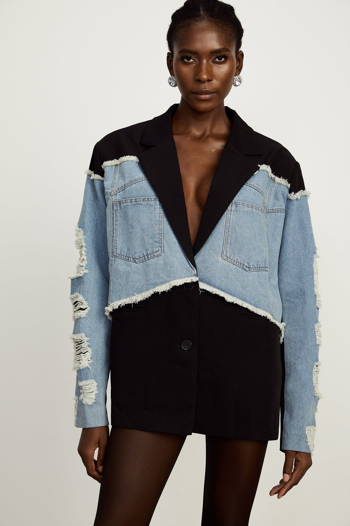 Halley Panel Blazer Ceket