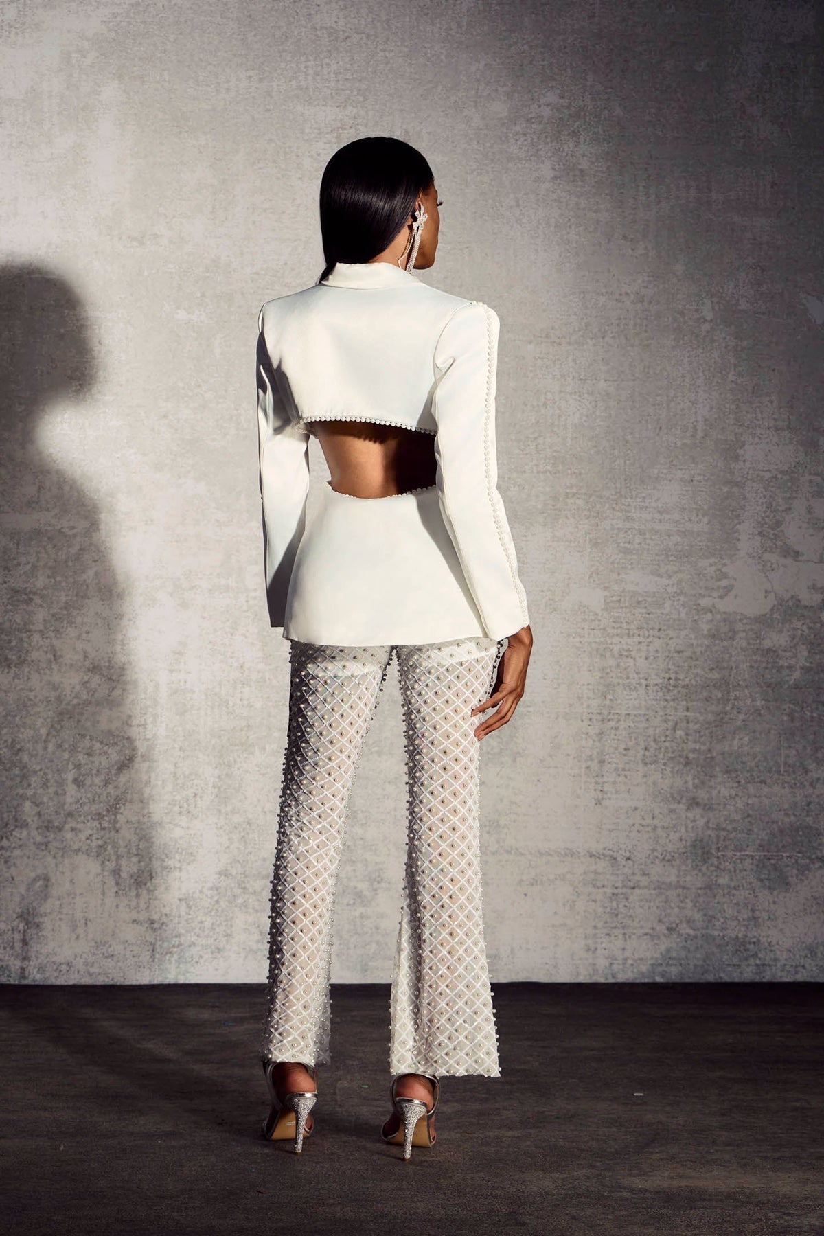 Maureen İnci İşlemeli Blazer/Pantolon - 5. görünüm
