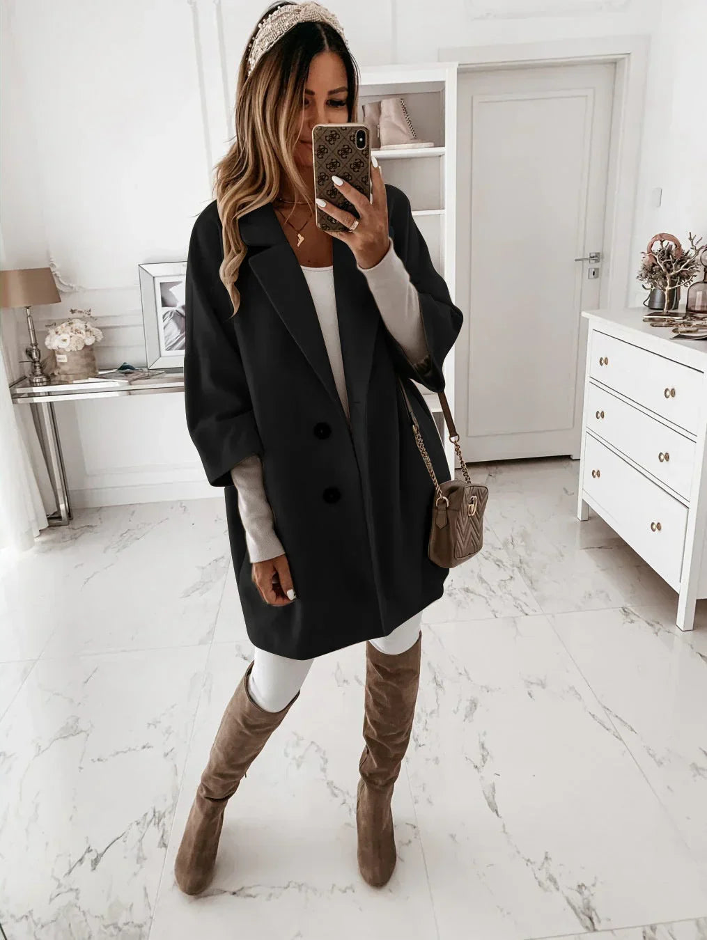 Ginevra Chic Mont - Siyah