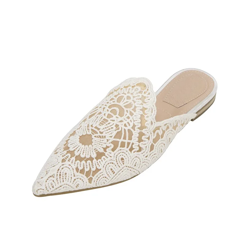 Opal Mules Terlik - Beyaz