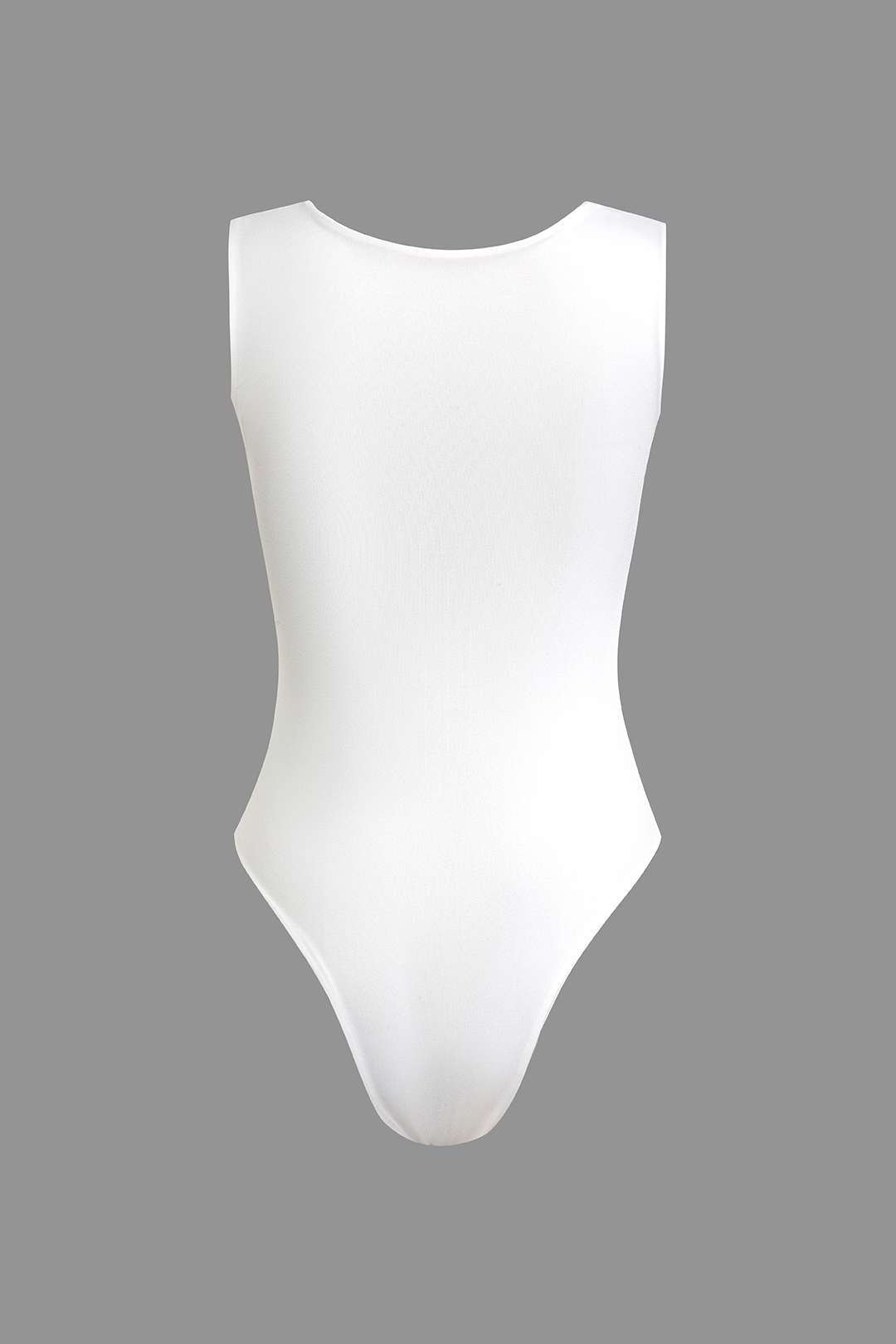 Shapewear Basic Bodysuit - Beyaz