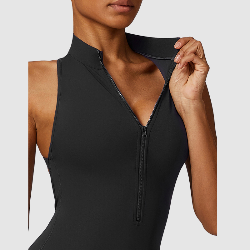 Kolsuz Yüksek Yakalı Bodysuit