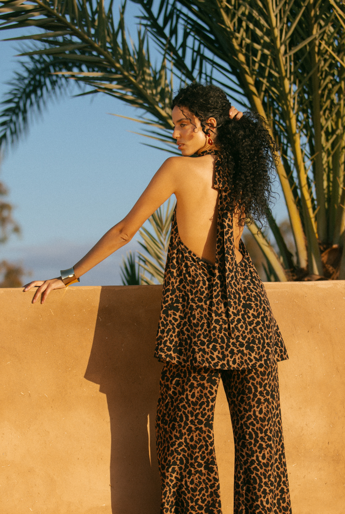 Ibiza Elbise - Leopar Desen - 12. görünüm