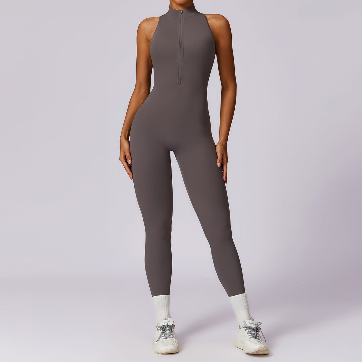 Kolsuz Yüksek Yakalı Bodysuit