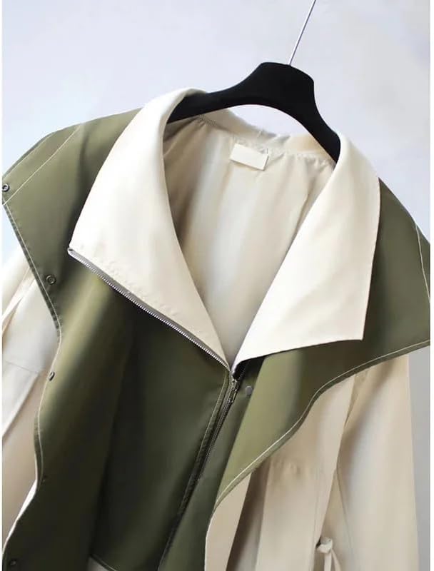 Elegant Rüzgar Koruyucu Trençkot - 7. görünüm