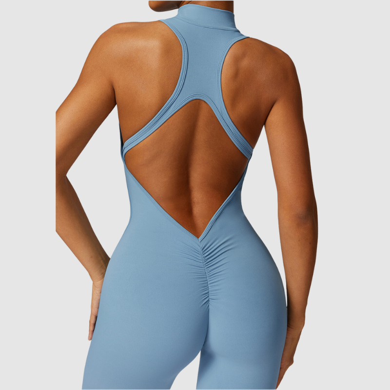 Kolsuz Yüksek Yakalı Bodysuit