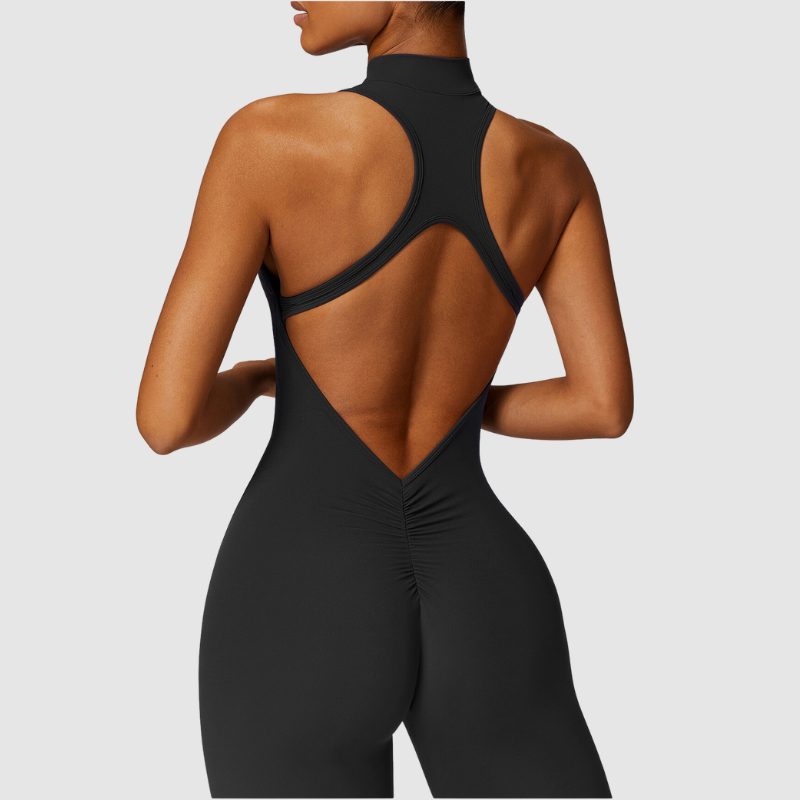 Kolsuz Yüksek Yakalı Bodysuit