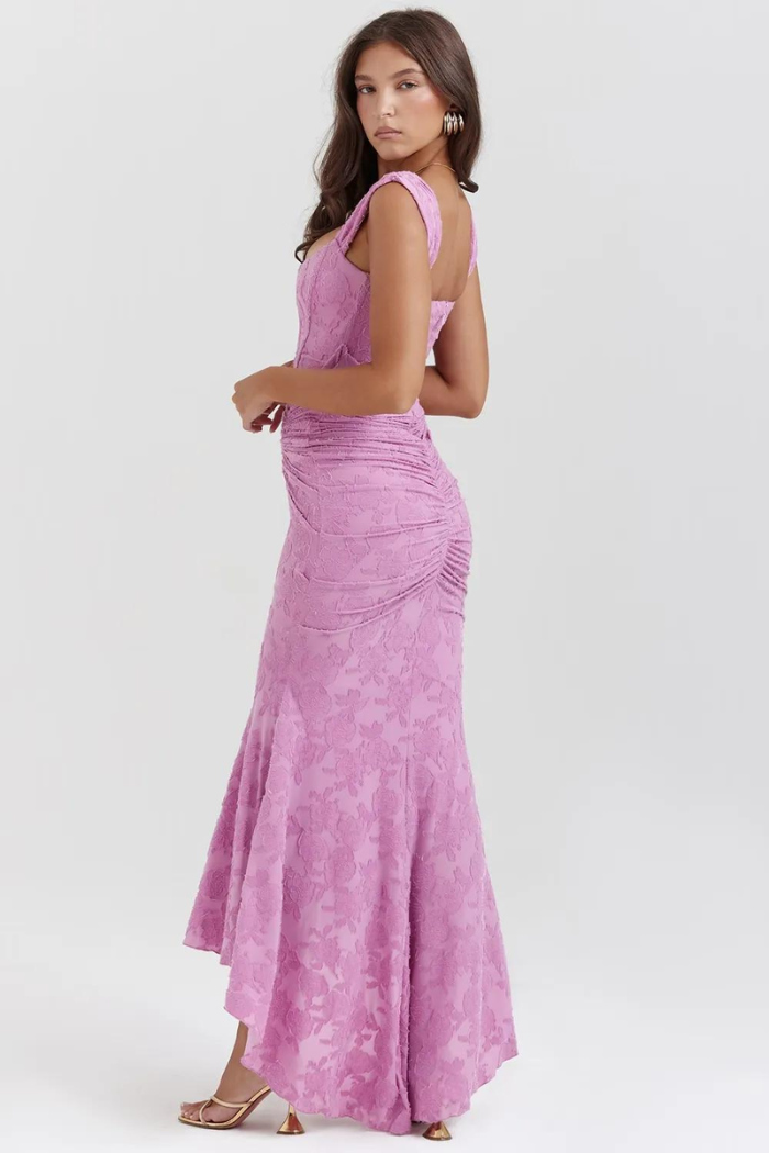 Katerina Önü Kısa Midi Elbise - 6. görünüm