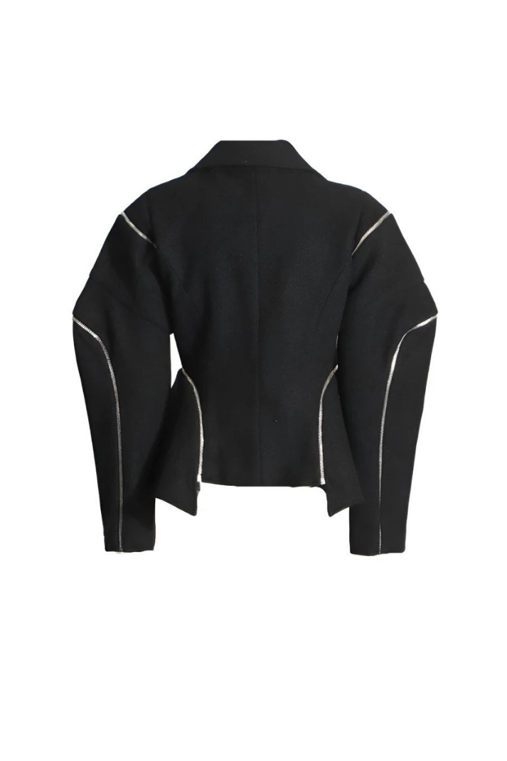 Lively Fermuarlı Blazer Ceket - 2. görünüm