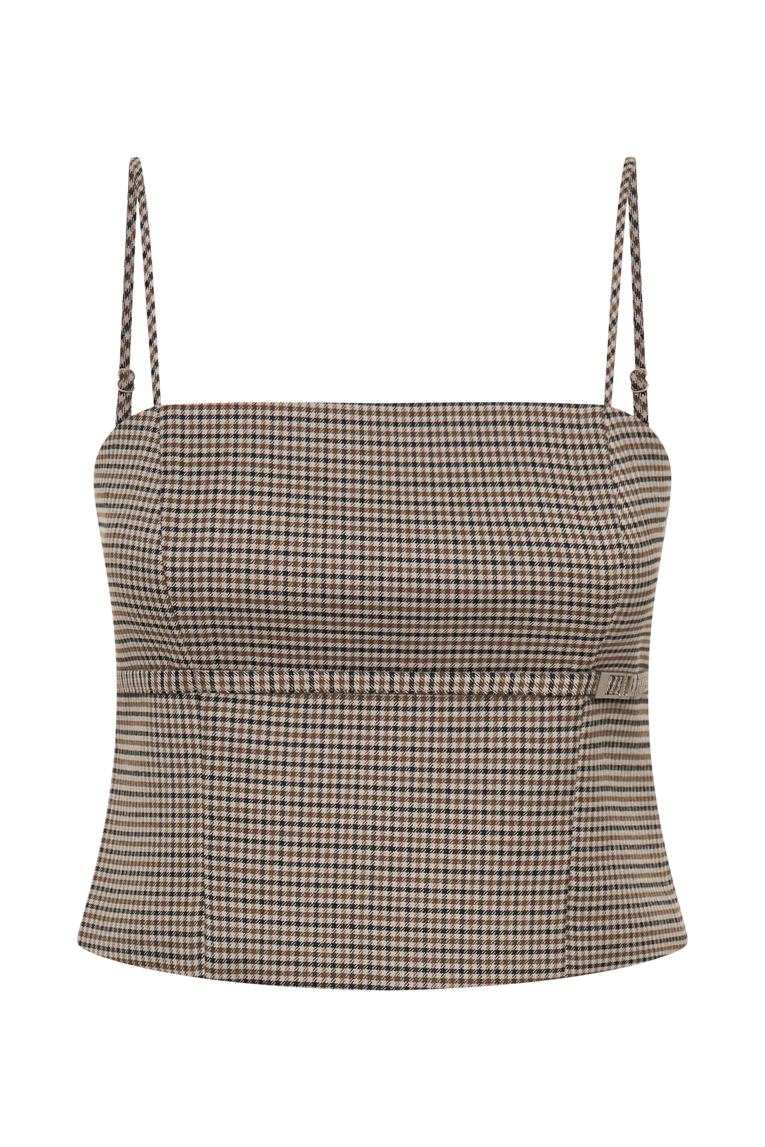 Aberley Crop Top - Tan Kareli