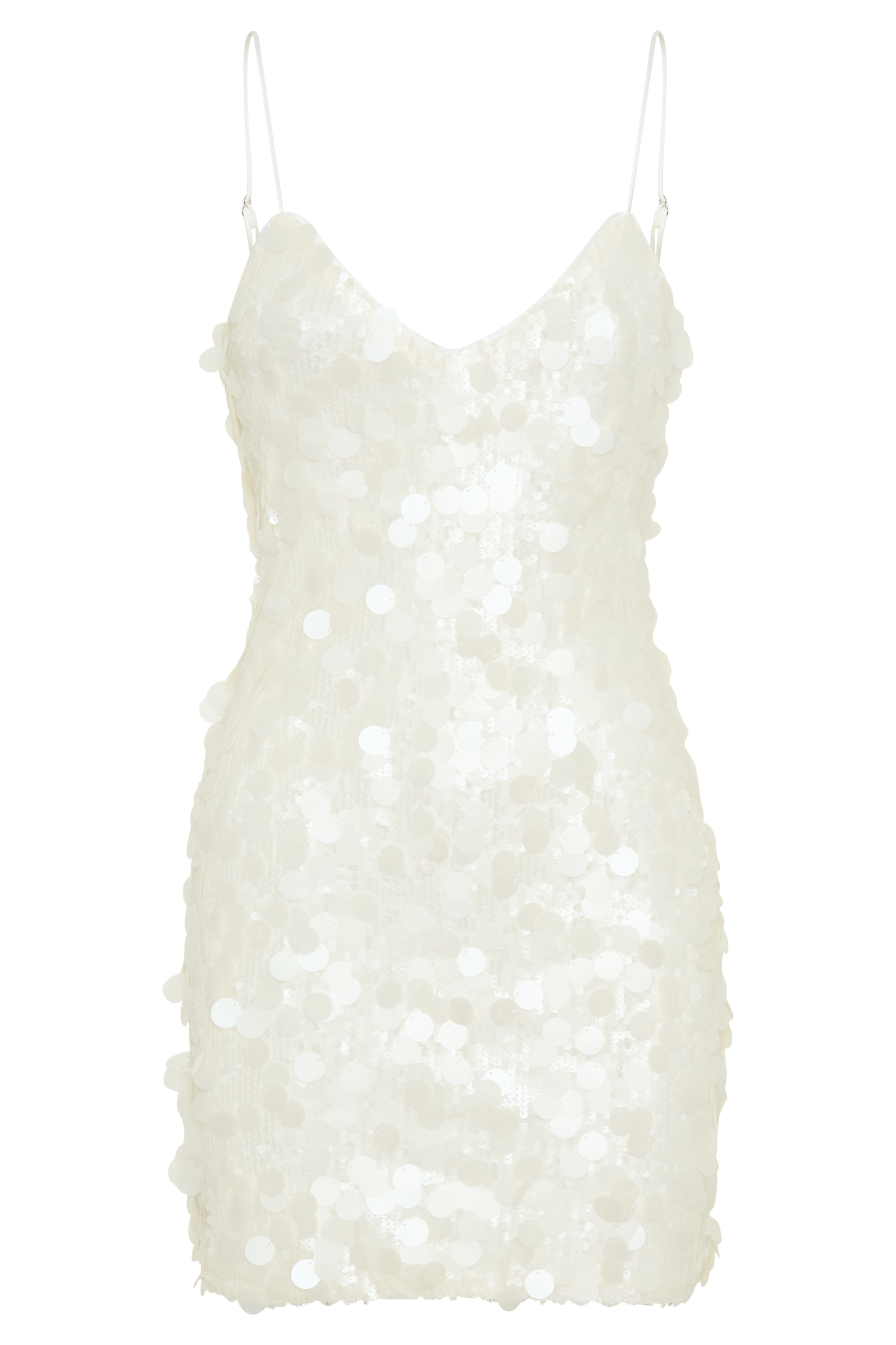 Romilly Payet Mini Elbise - Fildişi
