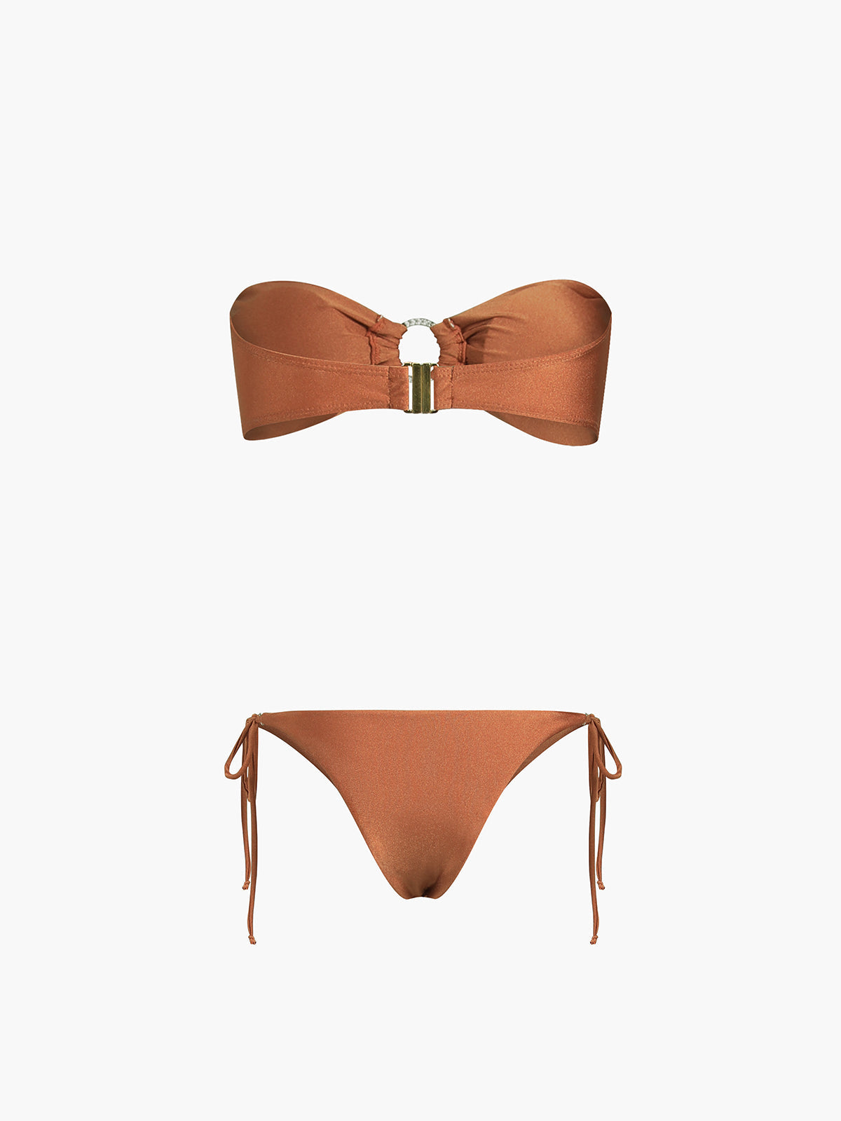 Kakao Çekirdekleri İki Parça Bikini Mayo