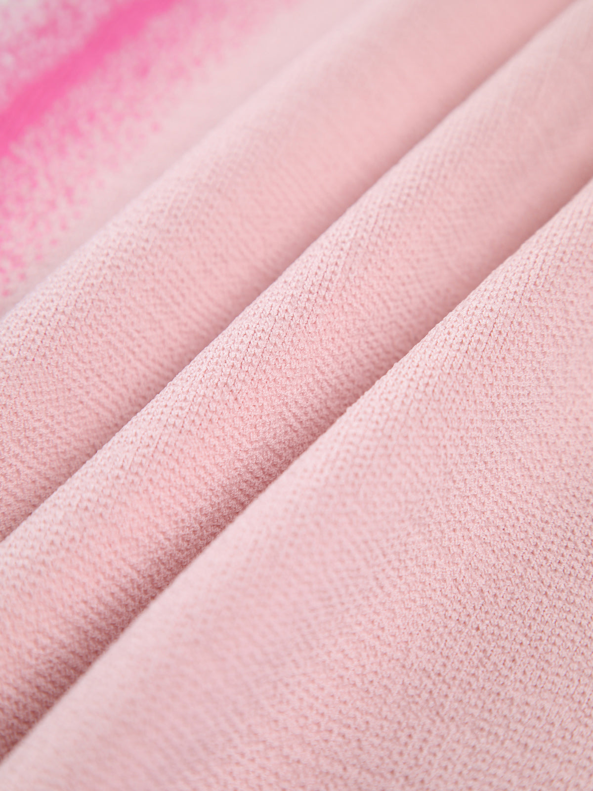 Dalgalı Kenar Örme Kolsuz Midi Elbise Pembe Slim Fit