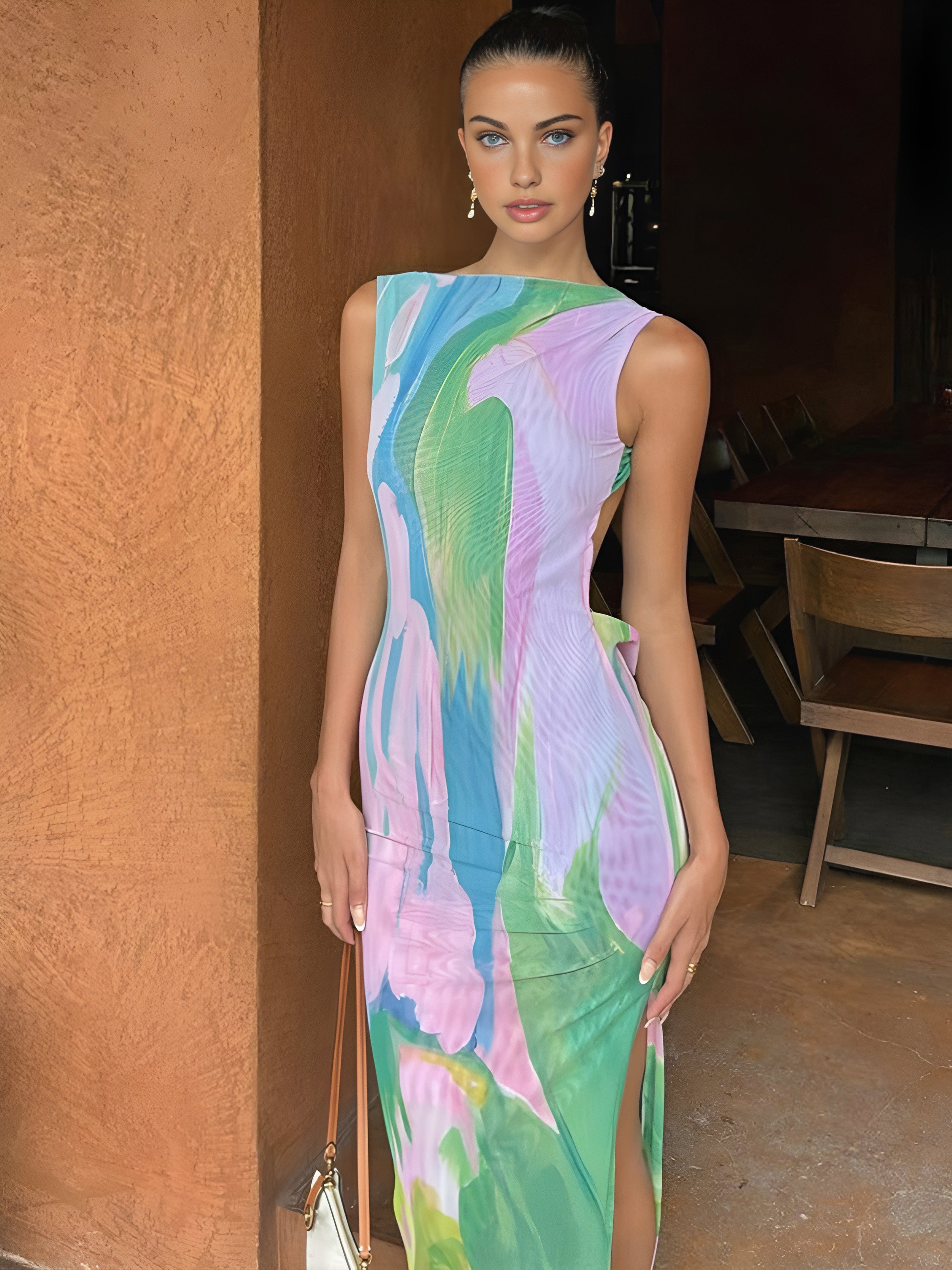 Monet Maxi Elbise