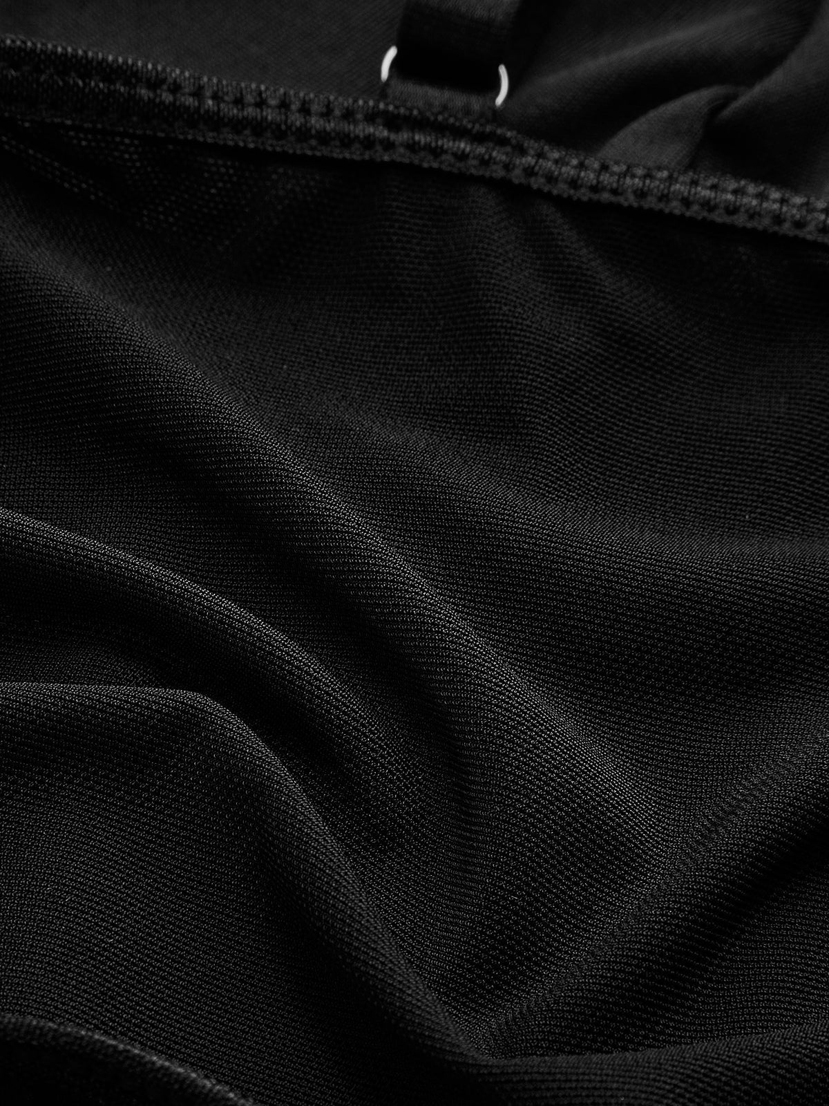 Yarı Şeffaf File Polka Dot Korse Üst - 5. görünüm