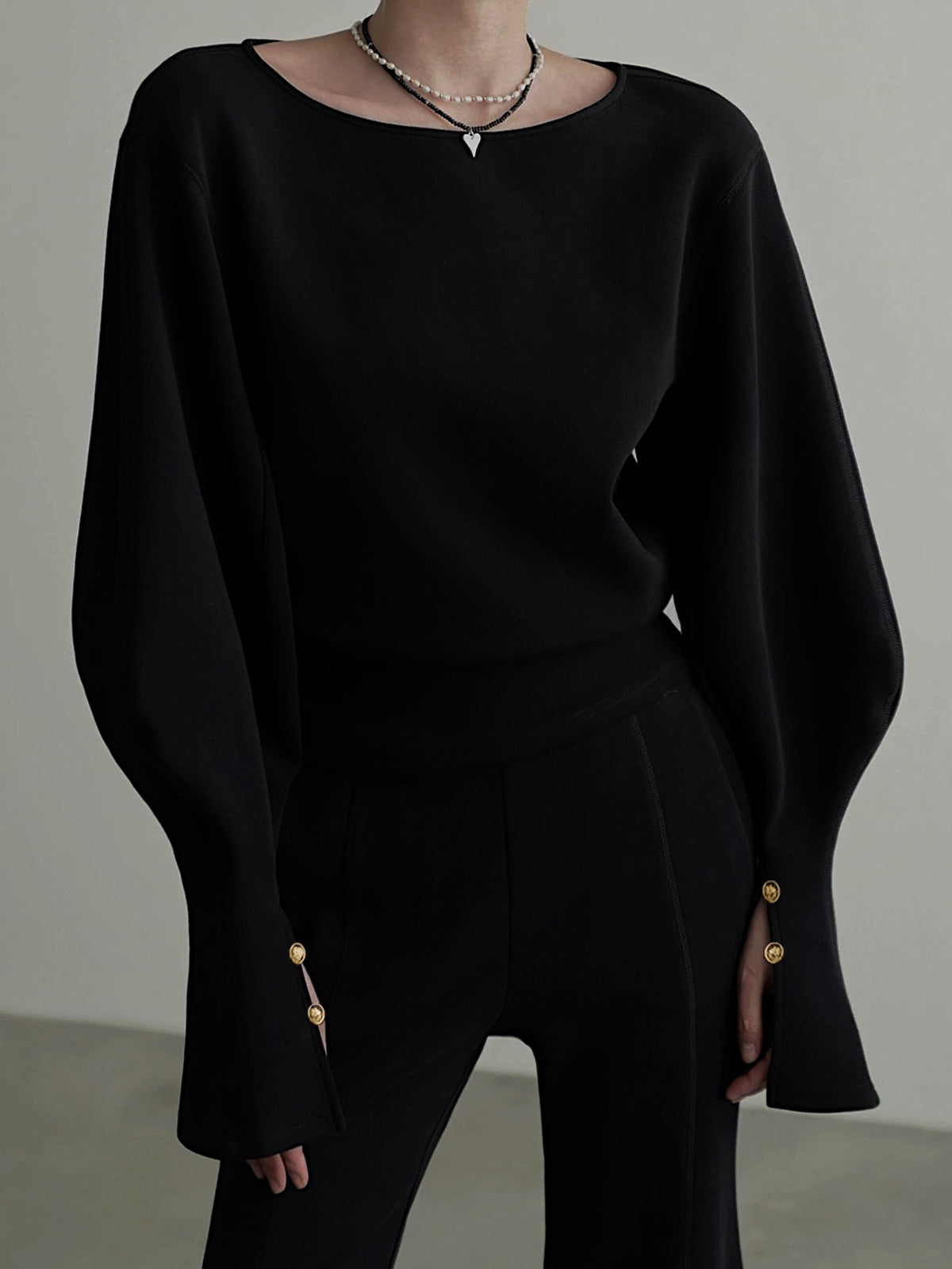 Tajico Sweatshirt - Siyah