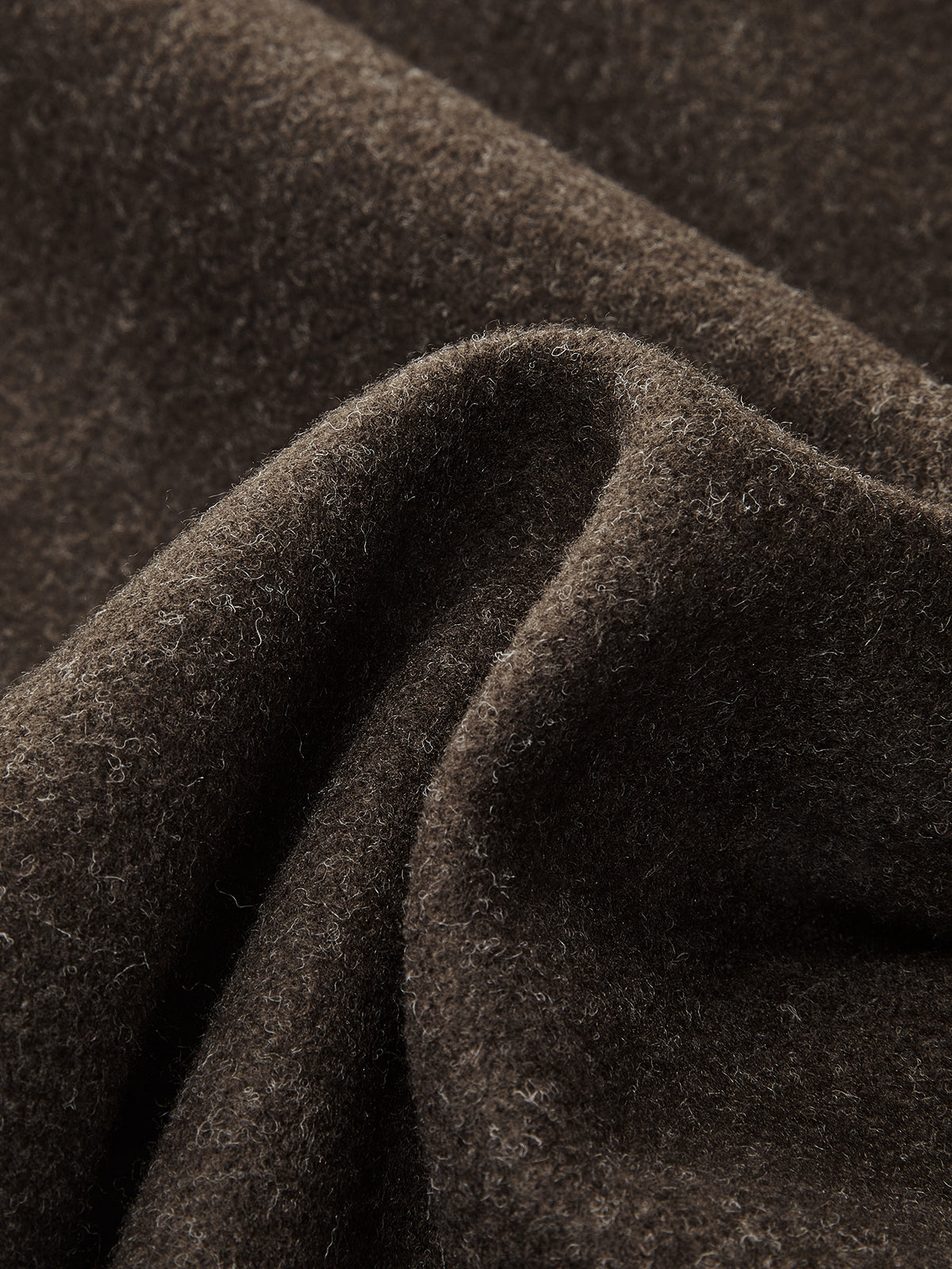 Düz Fermuarlı Tweed Ceket - 4. görünüm