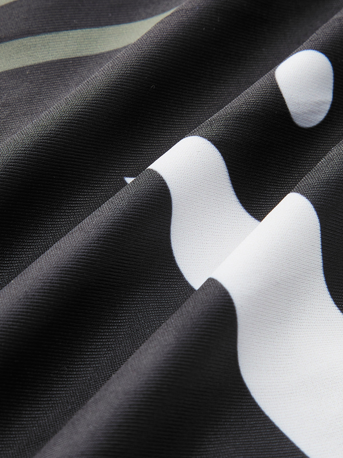 Halter Yaka Geometrik Desenli Mayo