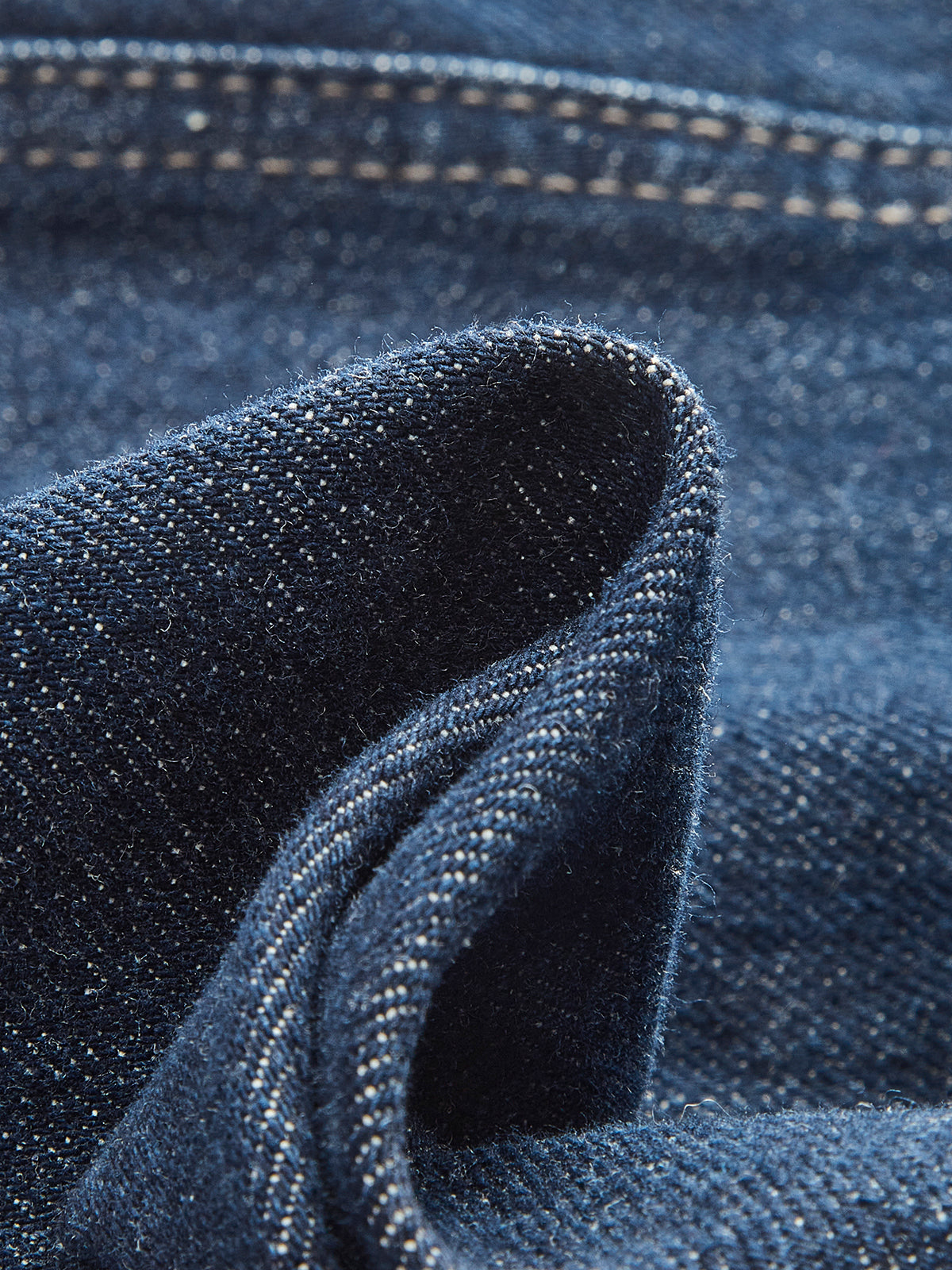 Geniş Paça Orta Bel Pamuklu Jean Siyah Regular Fit