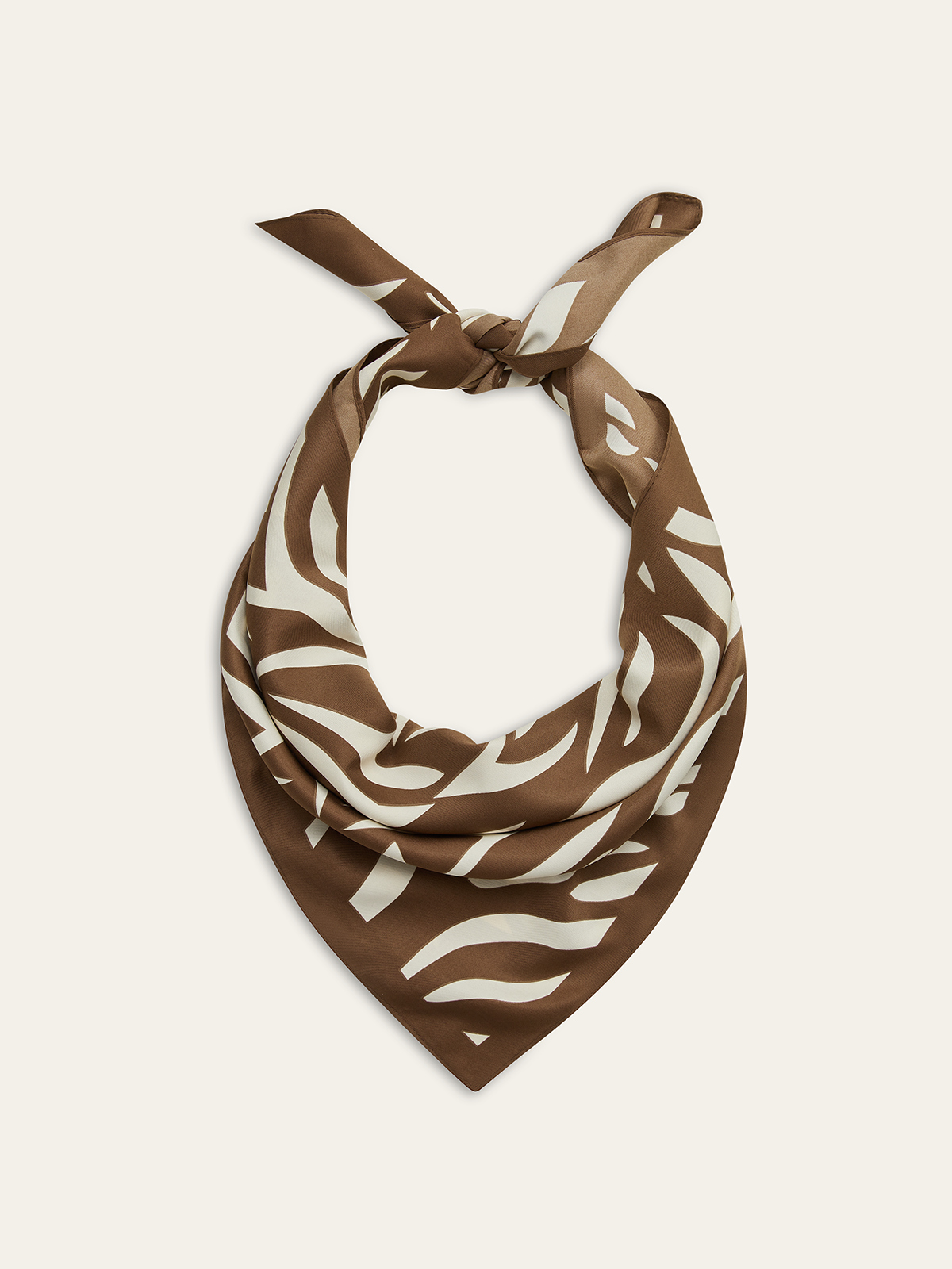 Zebra Desenli Kare Atkı - 2. görünüm