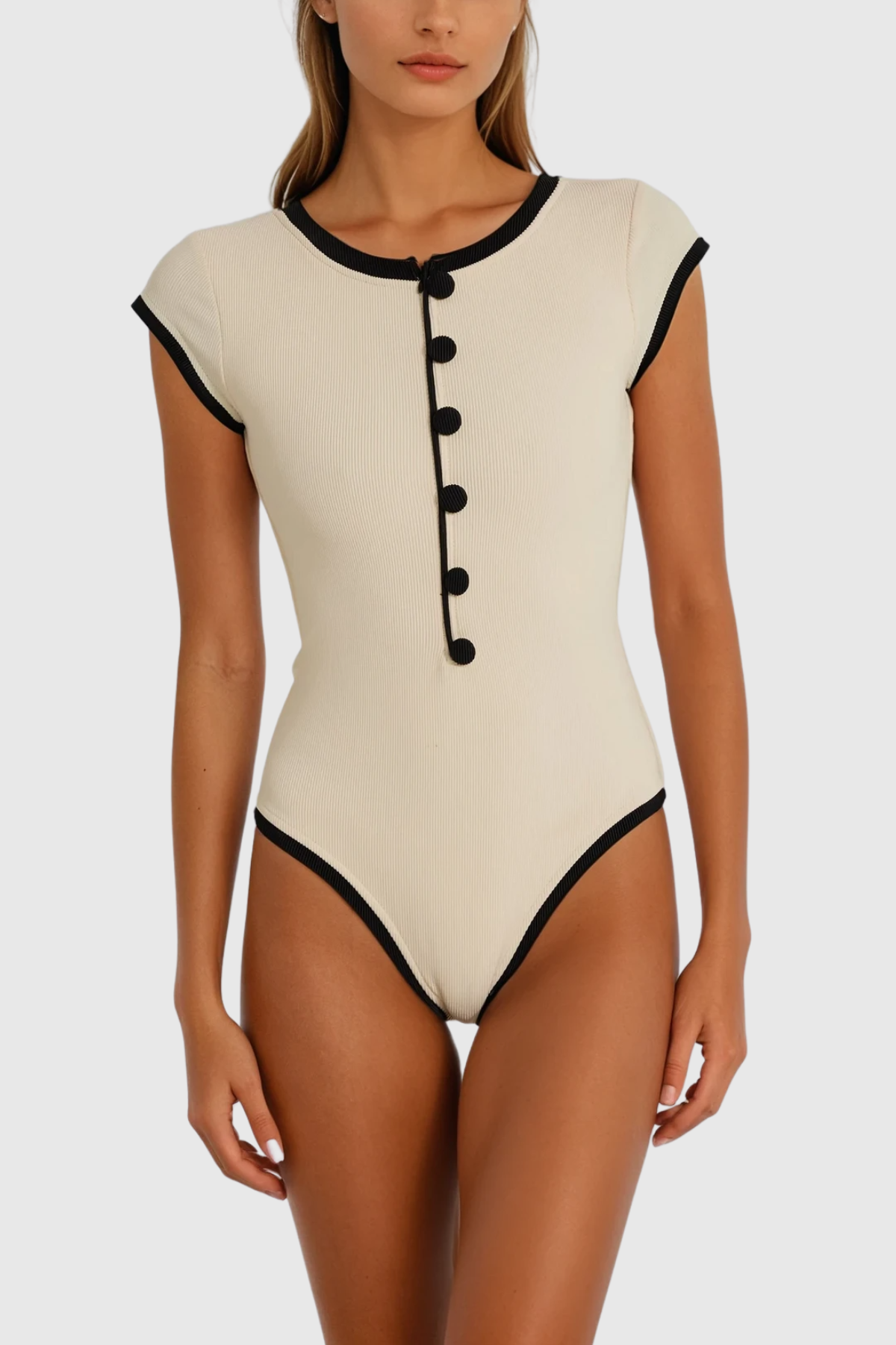 Bertrina Krem Rengi Body - 3. görünüm