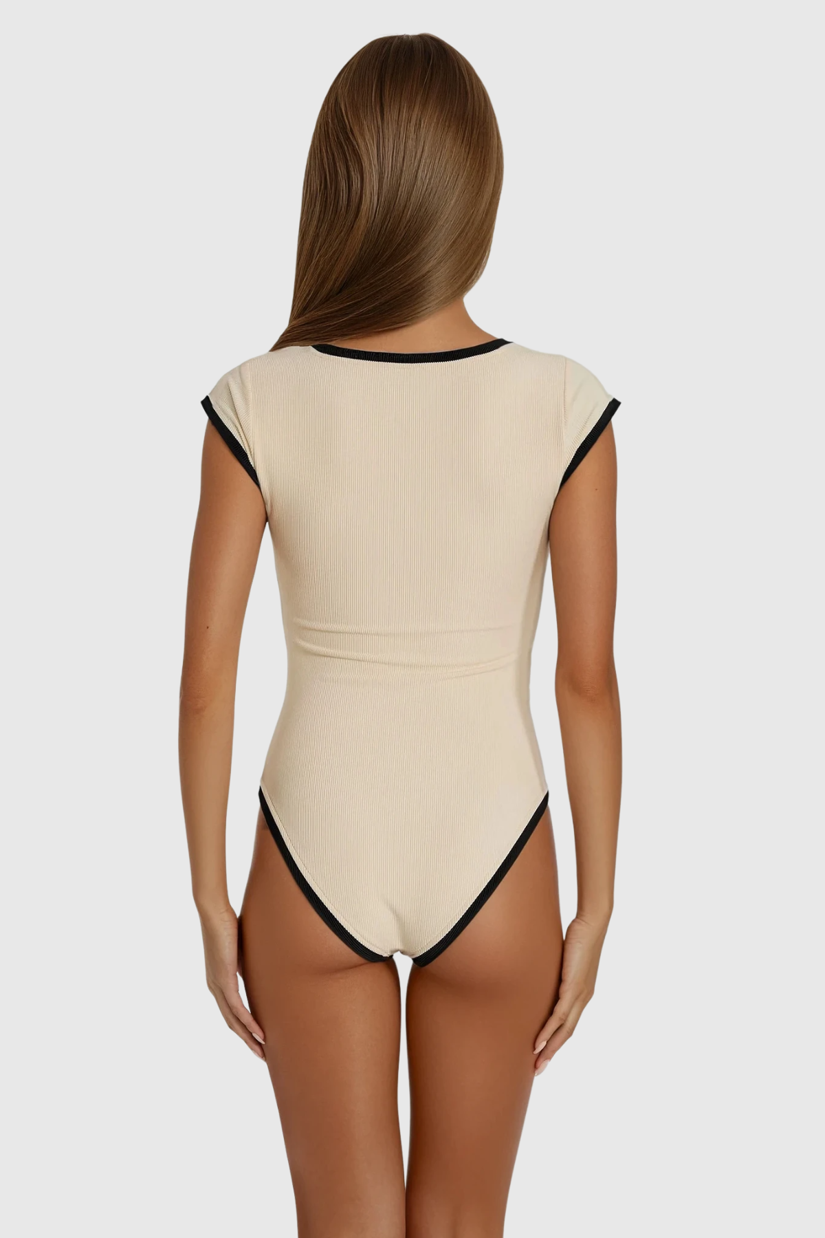 Bertrina Krem Rengi Body - 2. görünüm