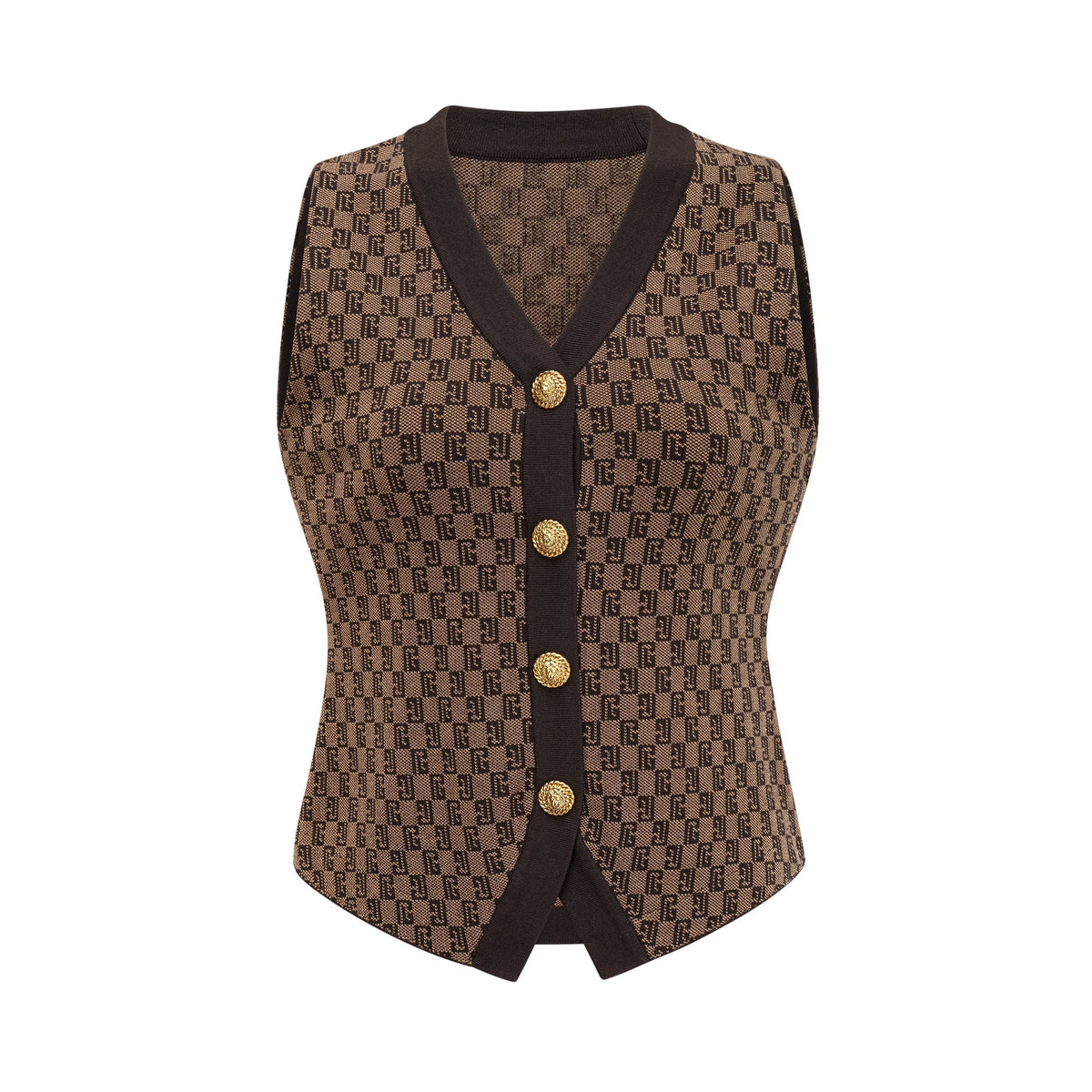 Cyrielle Monogram-Jakarlı Üst Ve Pantolon Eşleştirme Seti - 2. görünüm