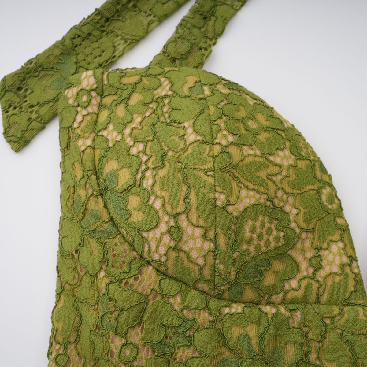 Emerald Korse Maxi Elbise - 8. görünüm