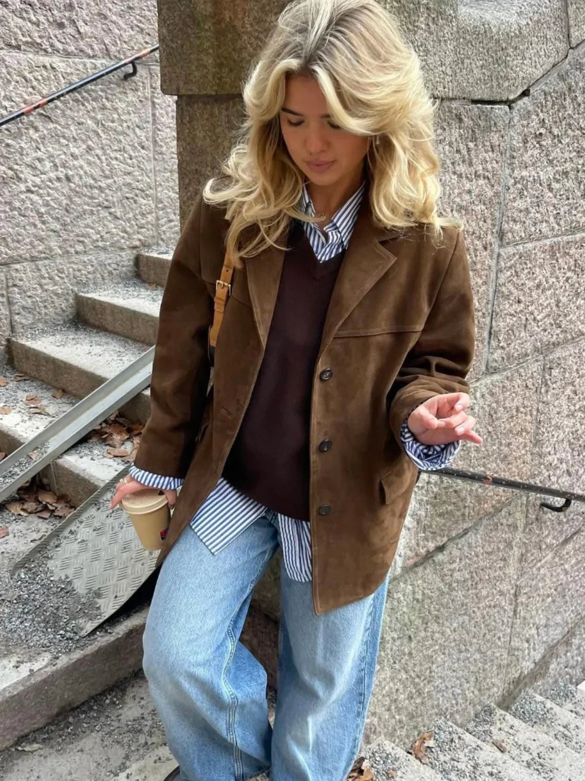 Ornella Düğmeli Ceket - 2. görünüm