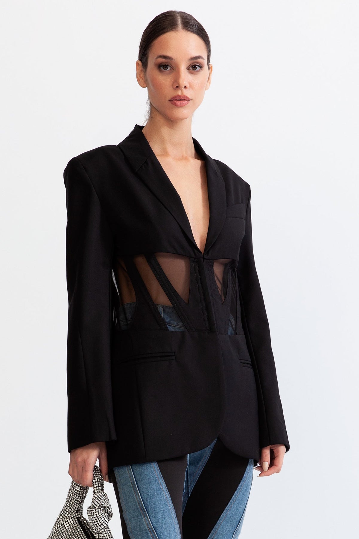 Korseli Blazer Ceket
