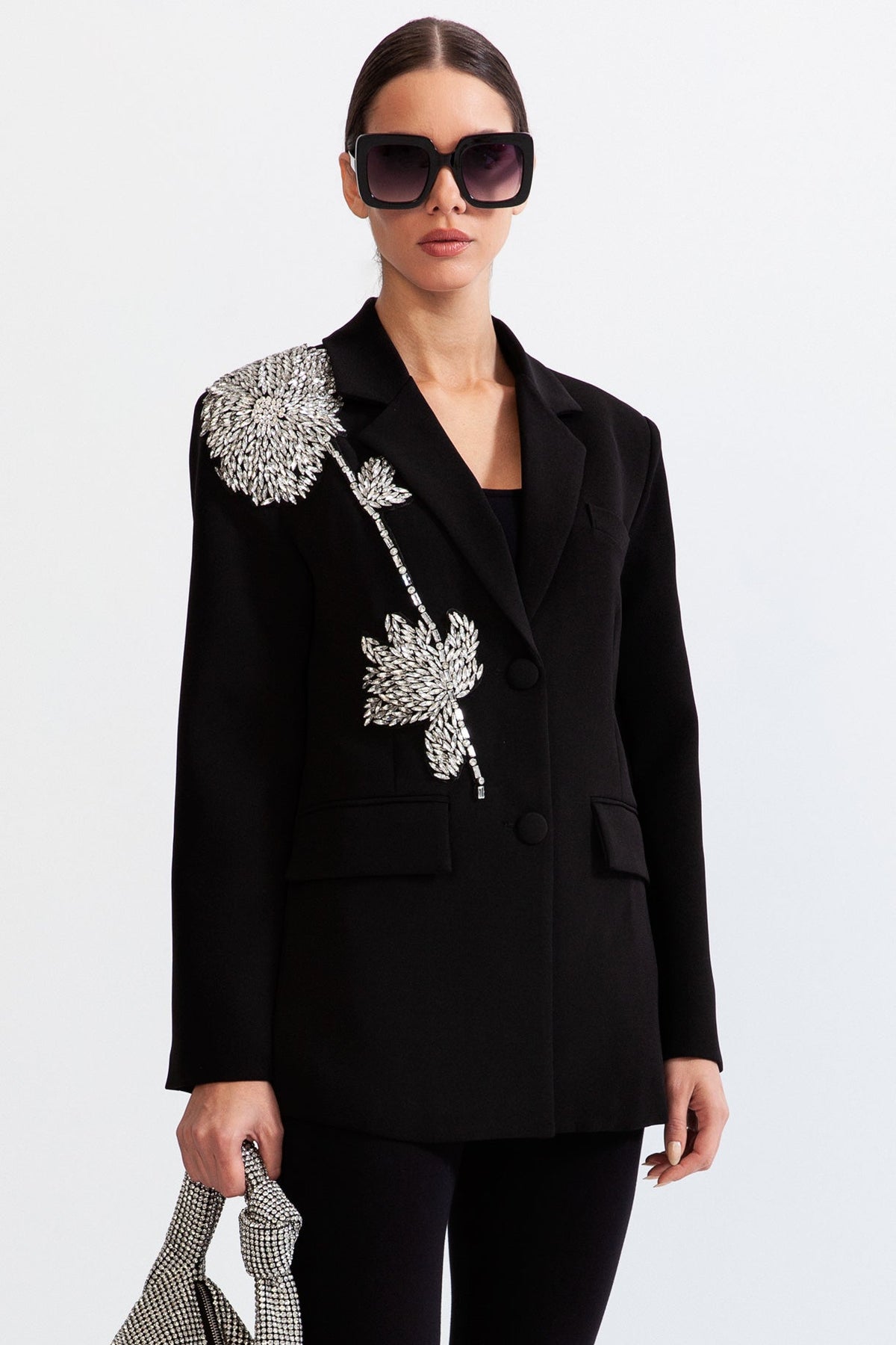 İşlemeli Blazer Ceket - 2. görünüm