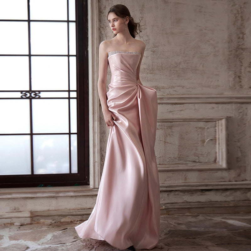 Noelia Saten Maxi Elbise - 3. görünüm