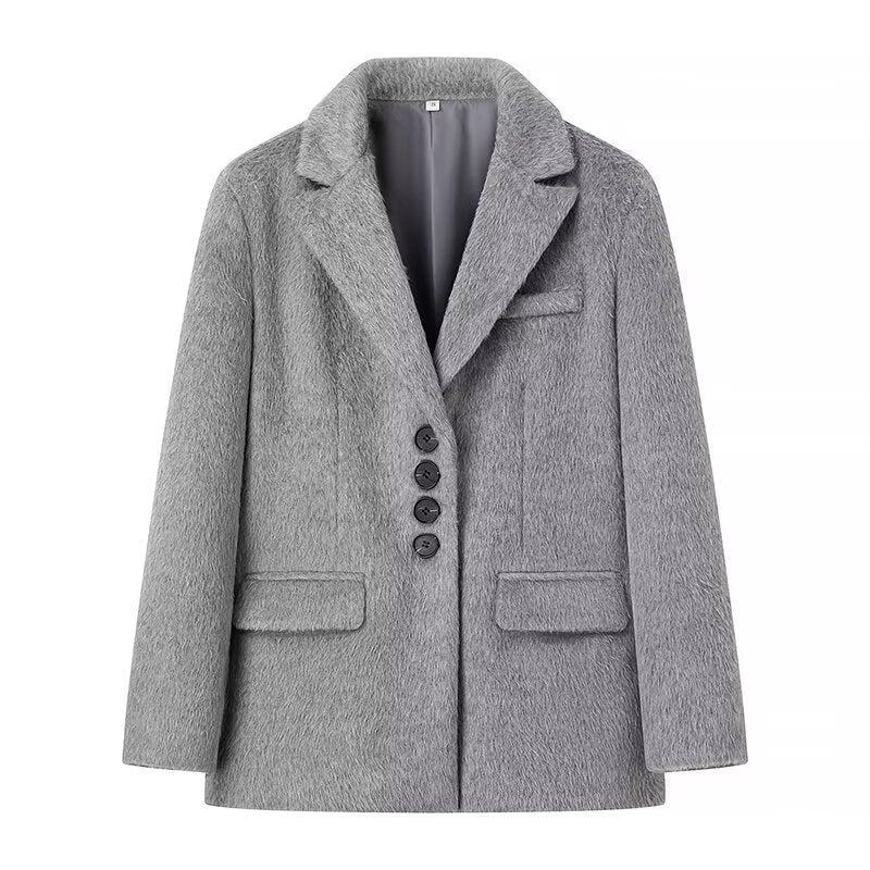 Alva Blazer Ceket - Gri