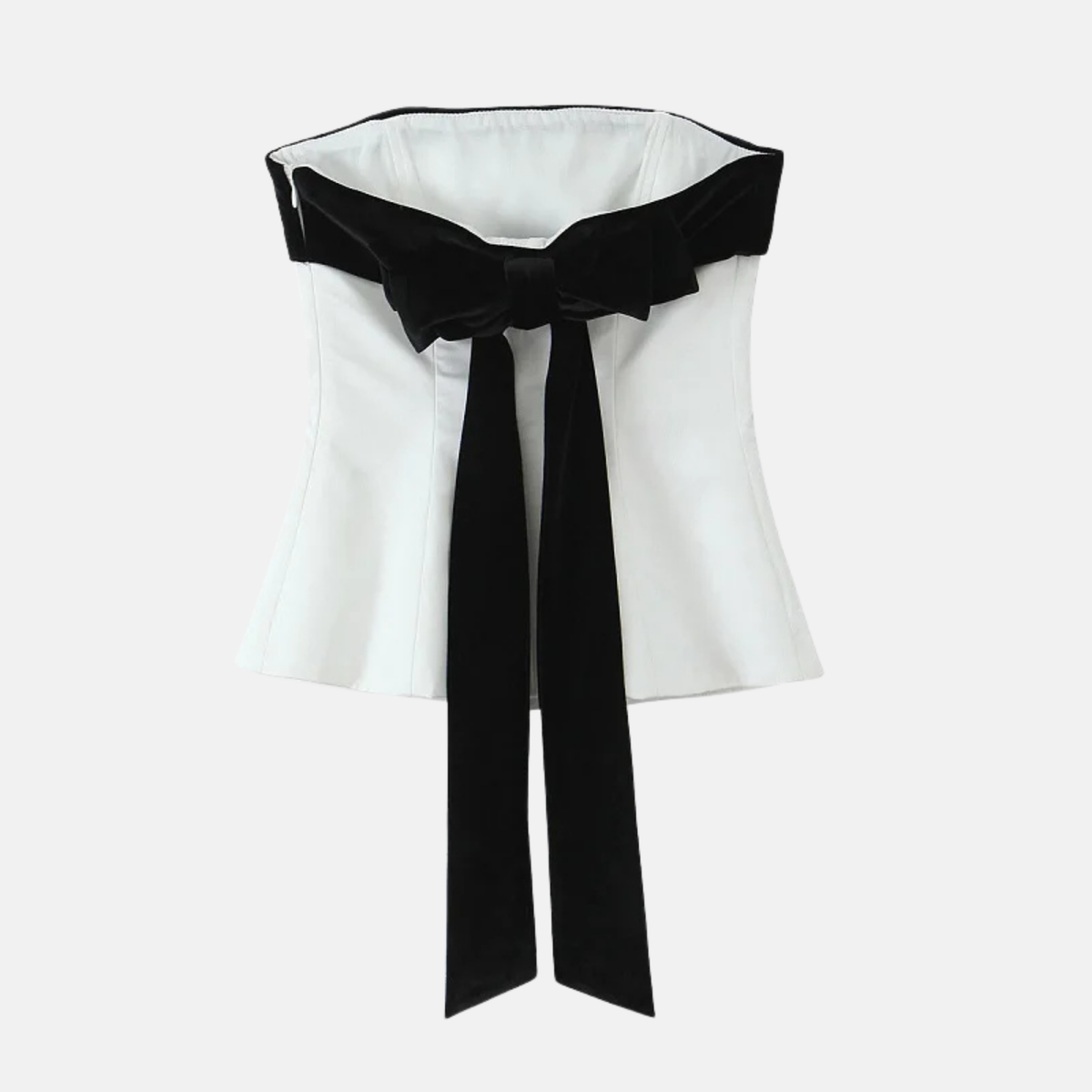 Ophelia Straplez Sırt Detay Bluz - 2. görünüm
