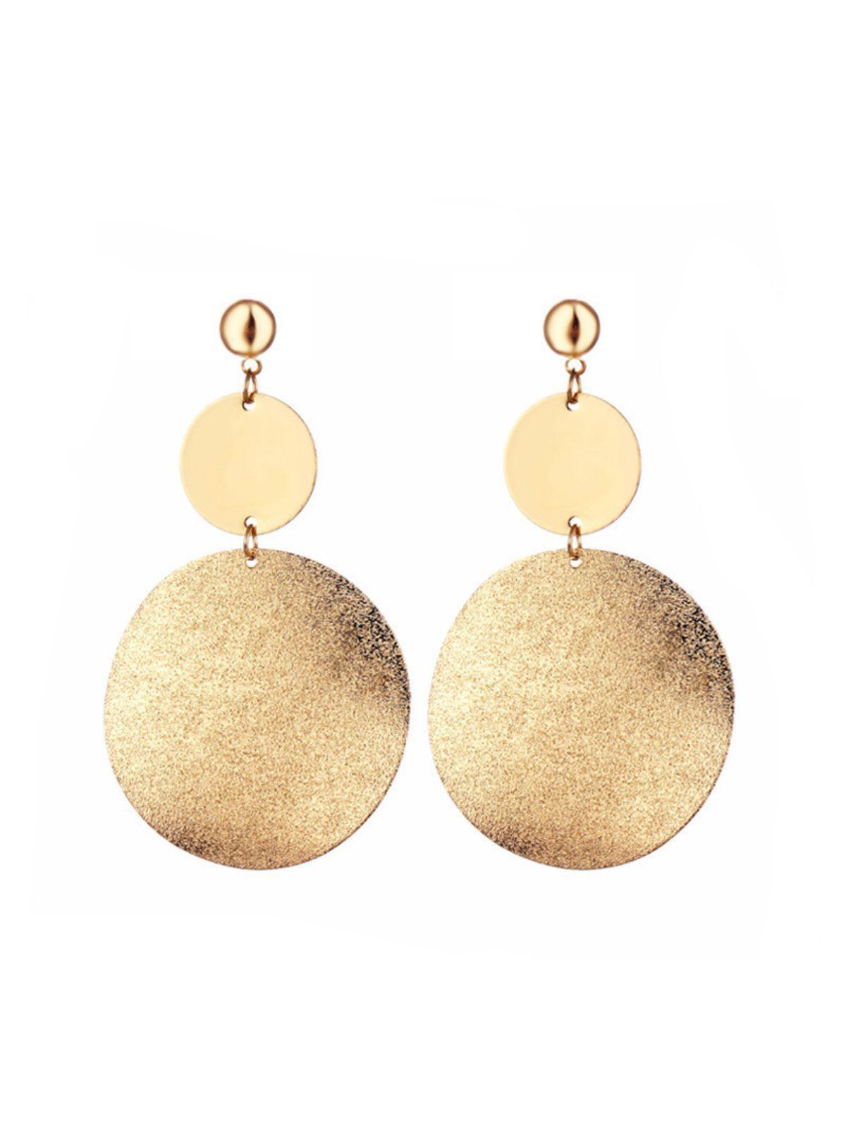 Purnima Round Earrings Küpe
