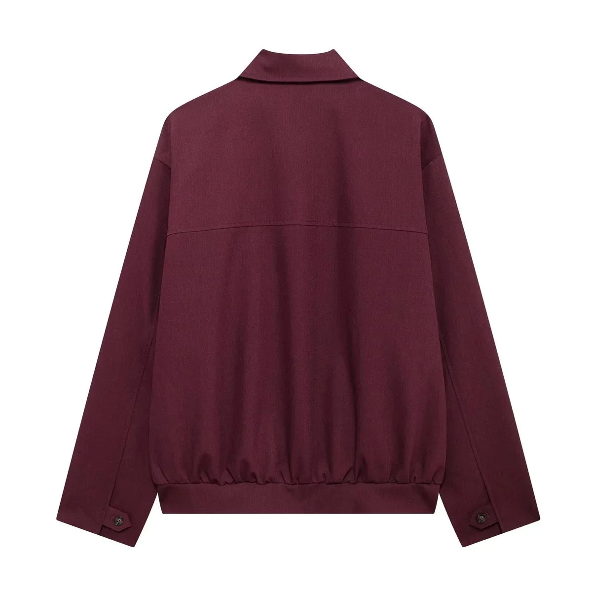 Aubria Oversize Bordo Ceket - 2. görünüm