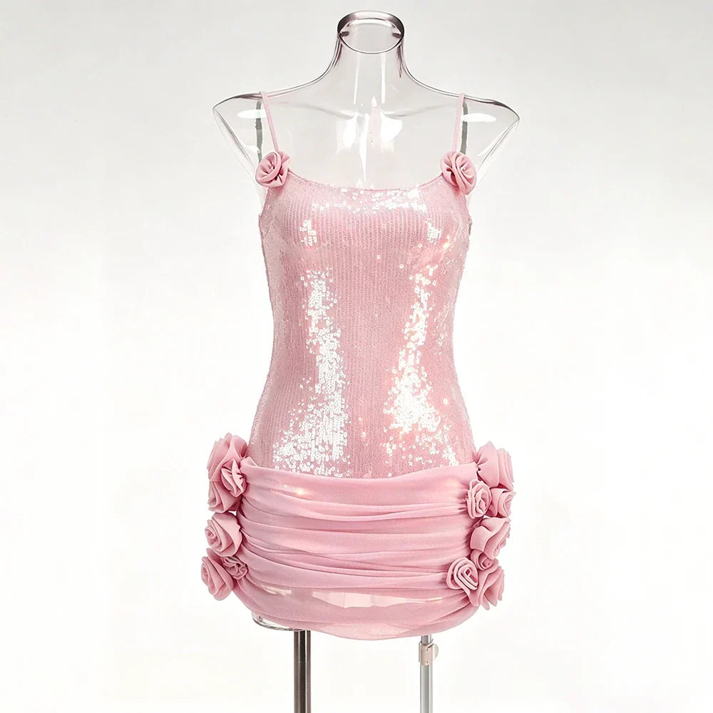 Yazlık Elbise - Pembe - 3. görünüm