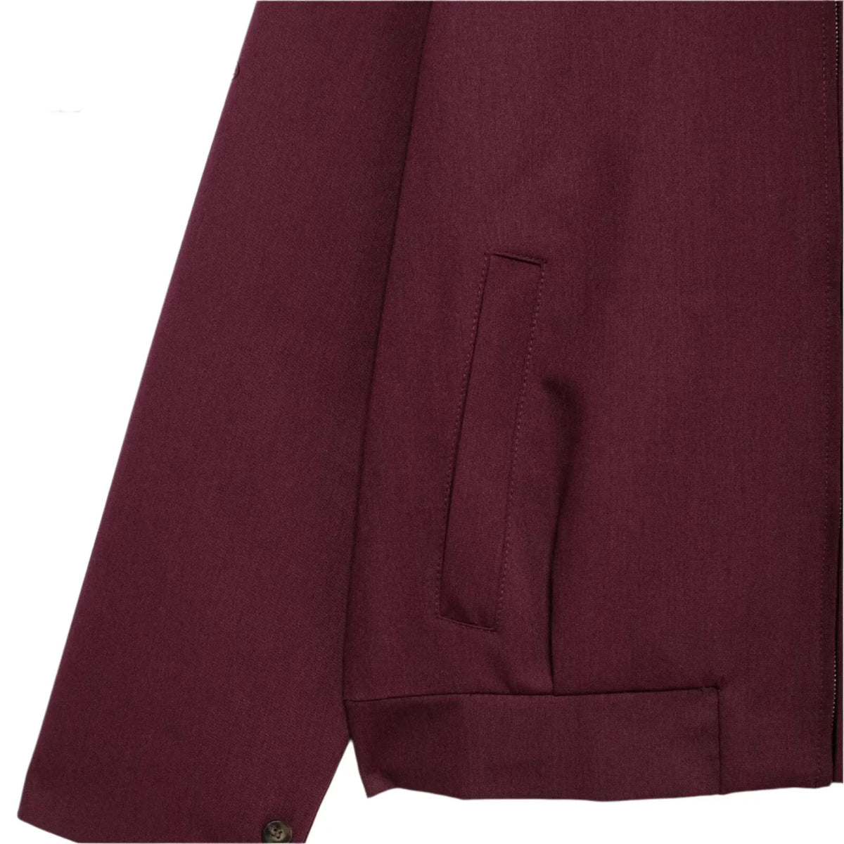 Aubria Oversize Bordo Ceket - 4. görünüm