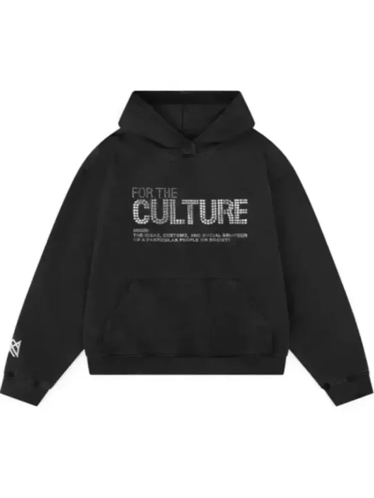 For The Culture Kapüşonlu Sweatshirt - Siyah