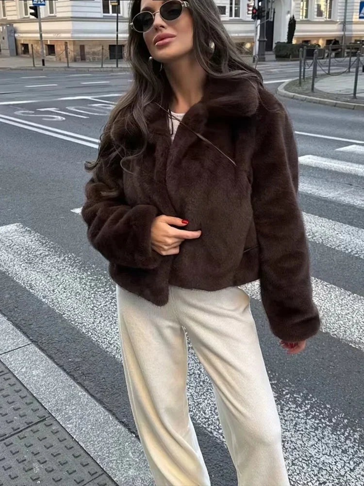 Weeky Peluş Kısa Ceket - 3. görünüm