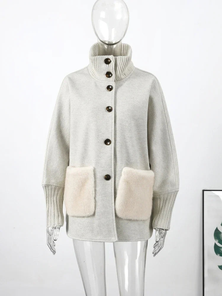 Hills Kürk Cepli Oversize Hırka - 6. görünüm
