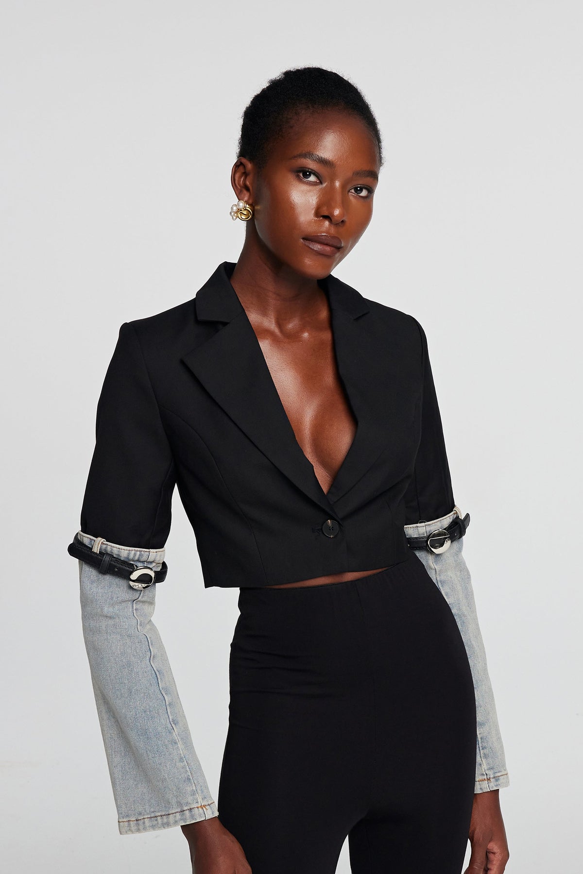 Söğüt Denim Blazer - 2. görünüm