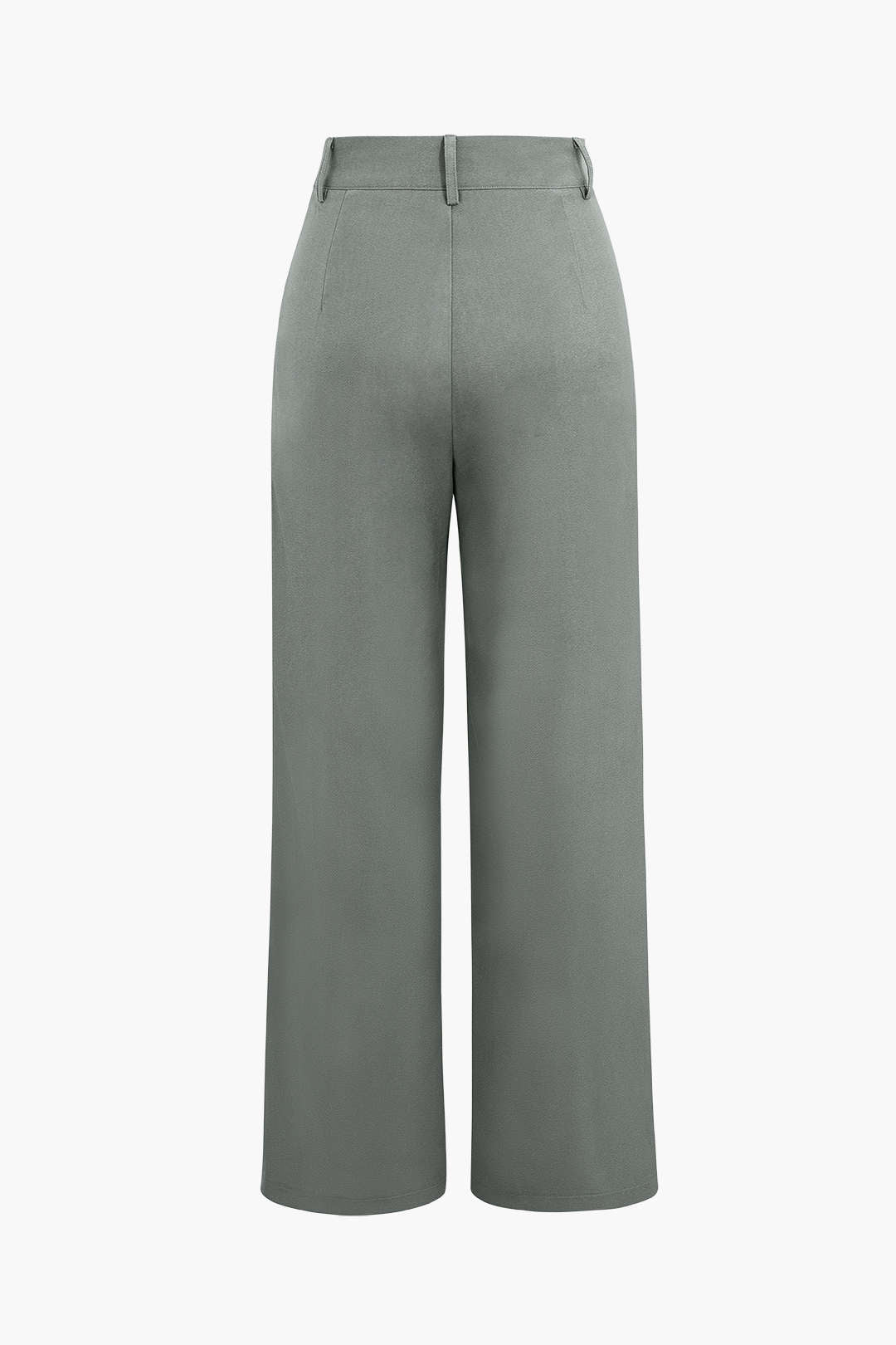Drape Kruvaze Düz Paça Takım Pantolon - 12. görünüm