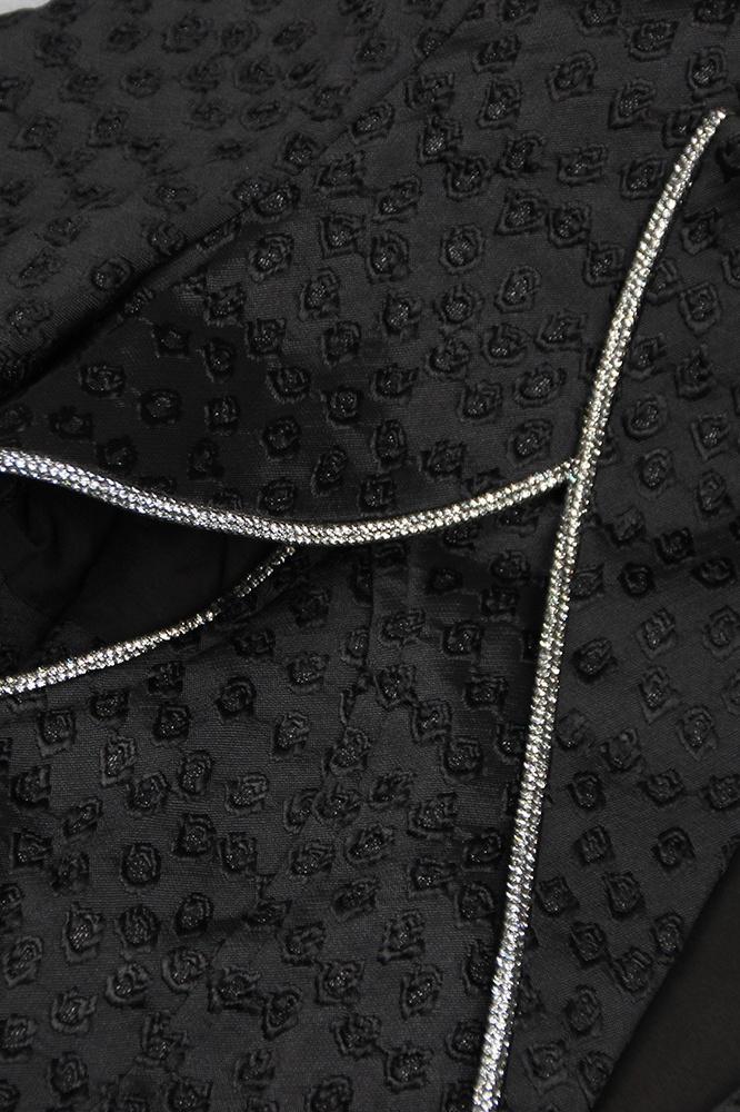Gloria Diamante Jakarlı İki Parça Mini Blazer Elbise - 8. görünüm