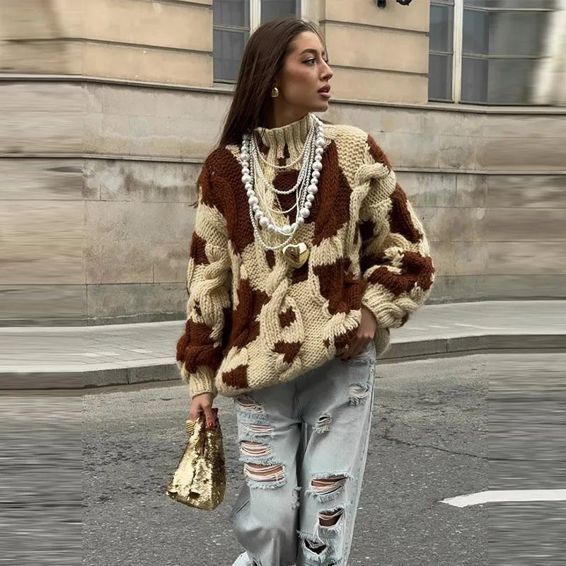 Moira Oversize Triko Kazak - 2. görünüm